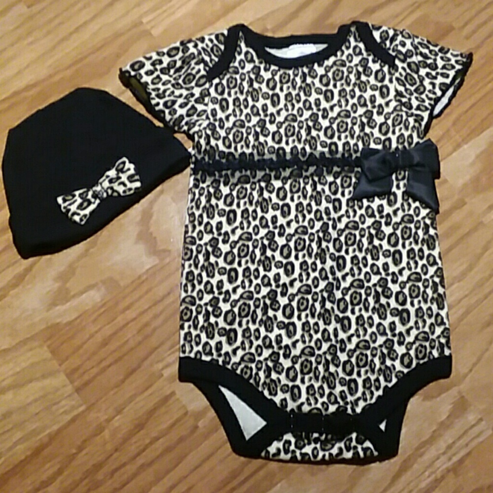 Animal Print (3M) 2pc Bodysuit Bundle